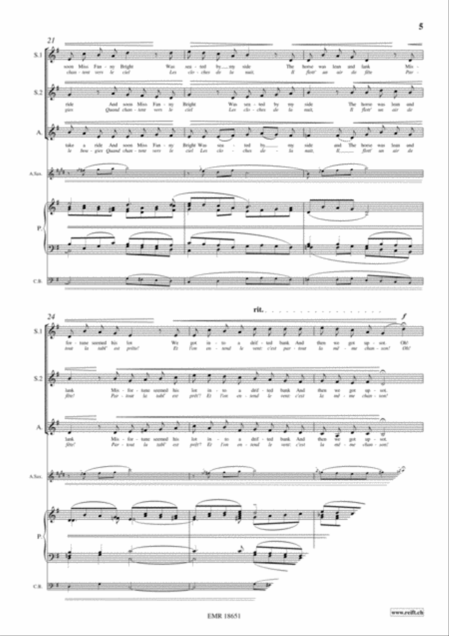 Fantasia on Jingle Bells Fantasia on Jingle Bells Children's Choir scores gallery preview page 6