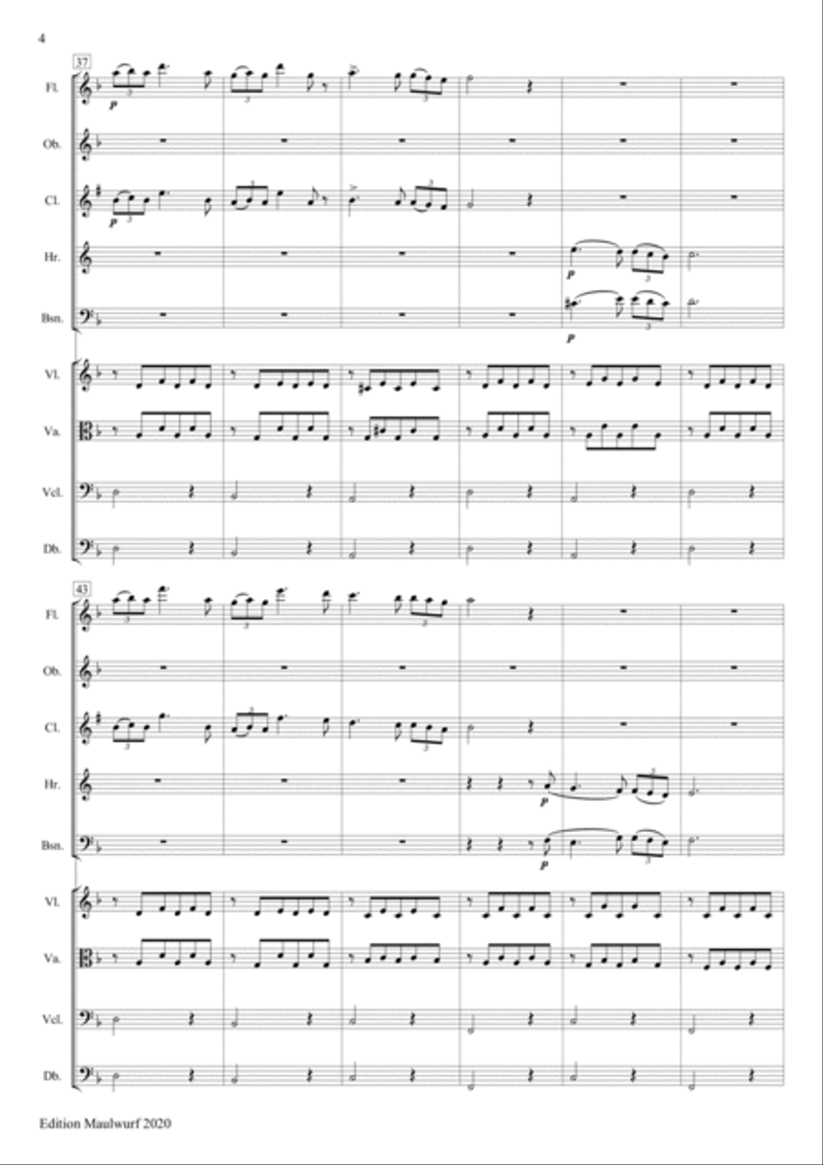 Serenade Bassoon scores gallery preview page 6