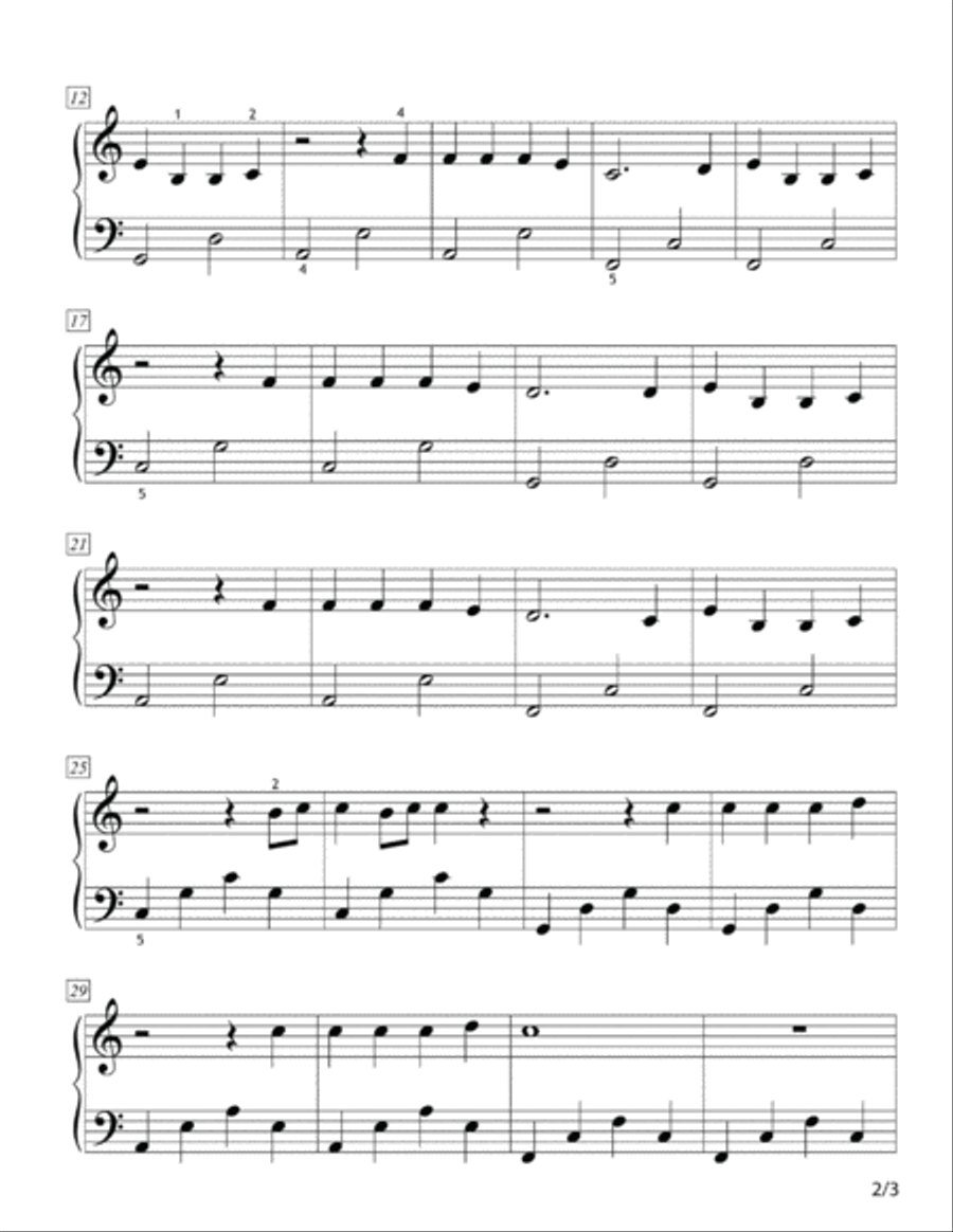 Feel The Light Feel The Light Easy Piano scores gallery preview page 2