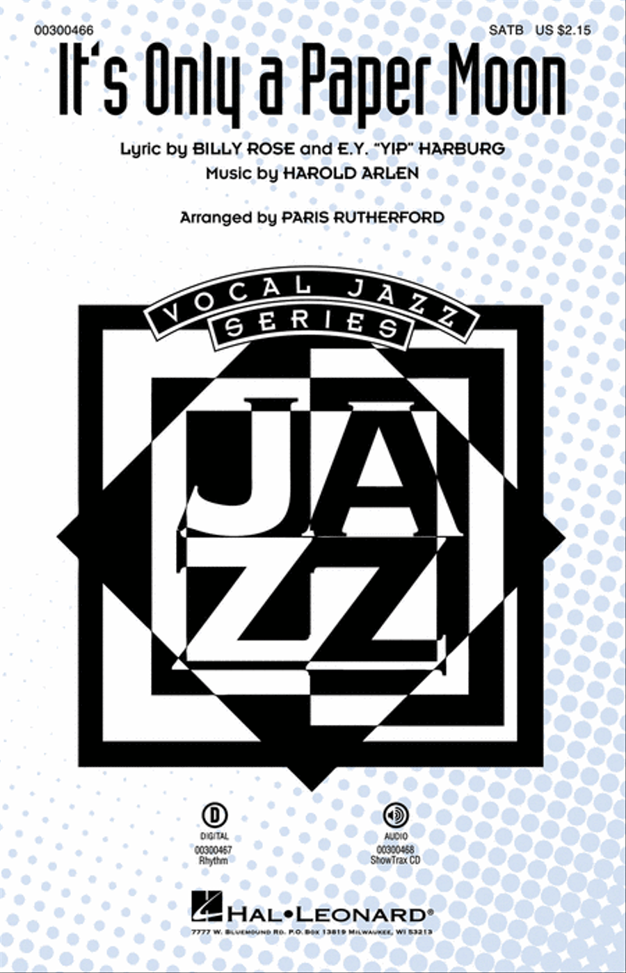 It's Only a Paper Moon 4-Part scores gallery preview page 1