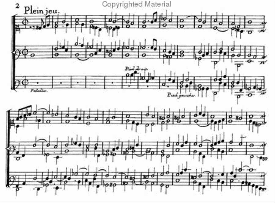Chosen organ pieces of the late great Marchand - Organ Organ Solo scores gallery preview page 2