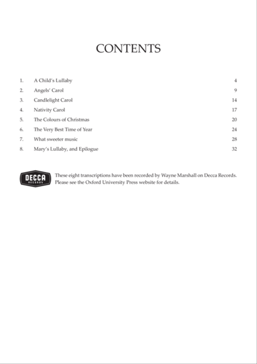 The John Rutter Christmas Piano Album Piano Solo scores gallery preview page 3