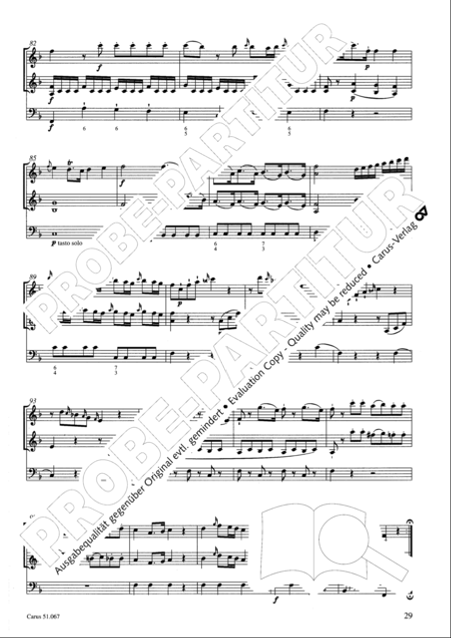 Church Sonatas Church Sonatas Collection / Songbook scores gallery preview page 30