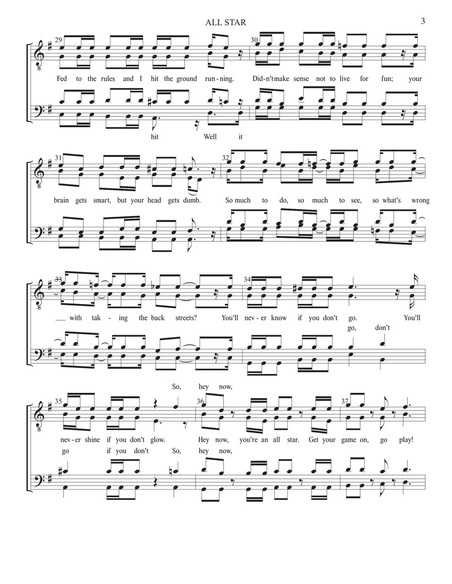 All Star Small Ensemble scores gallery preview page 3