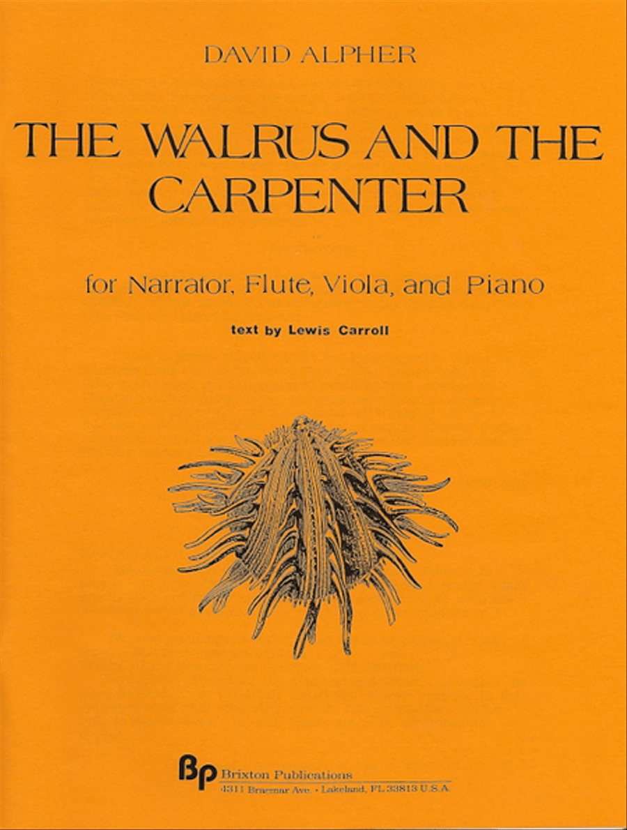 The Walrus and the Carpenter Flute scores gallery preview page 1
