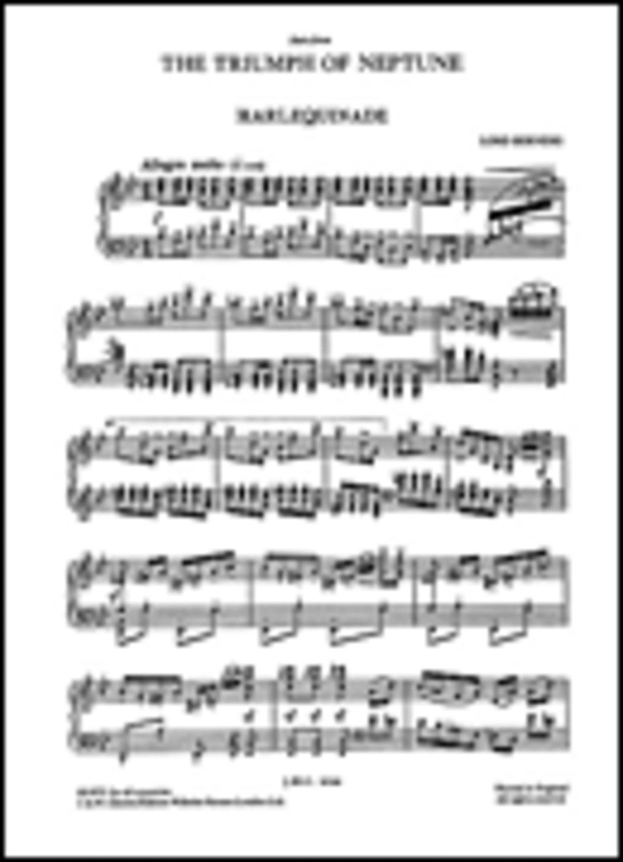 Lord Berners: The Triumph Of Neptune Suite For Piano Piano Solo scores gallery preview page 1