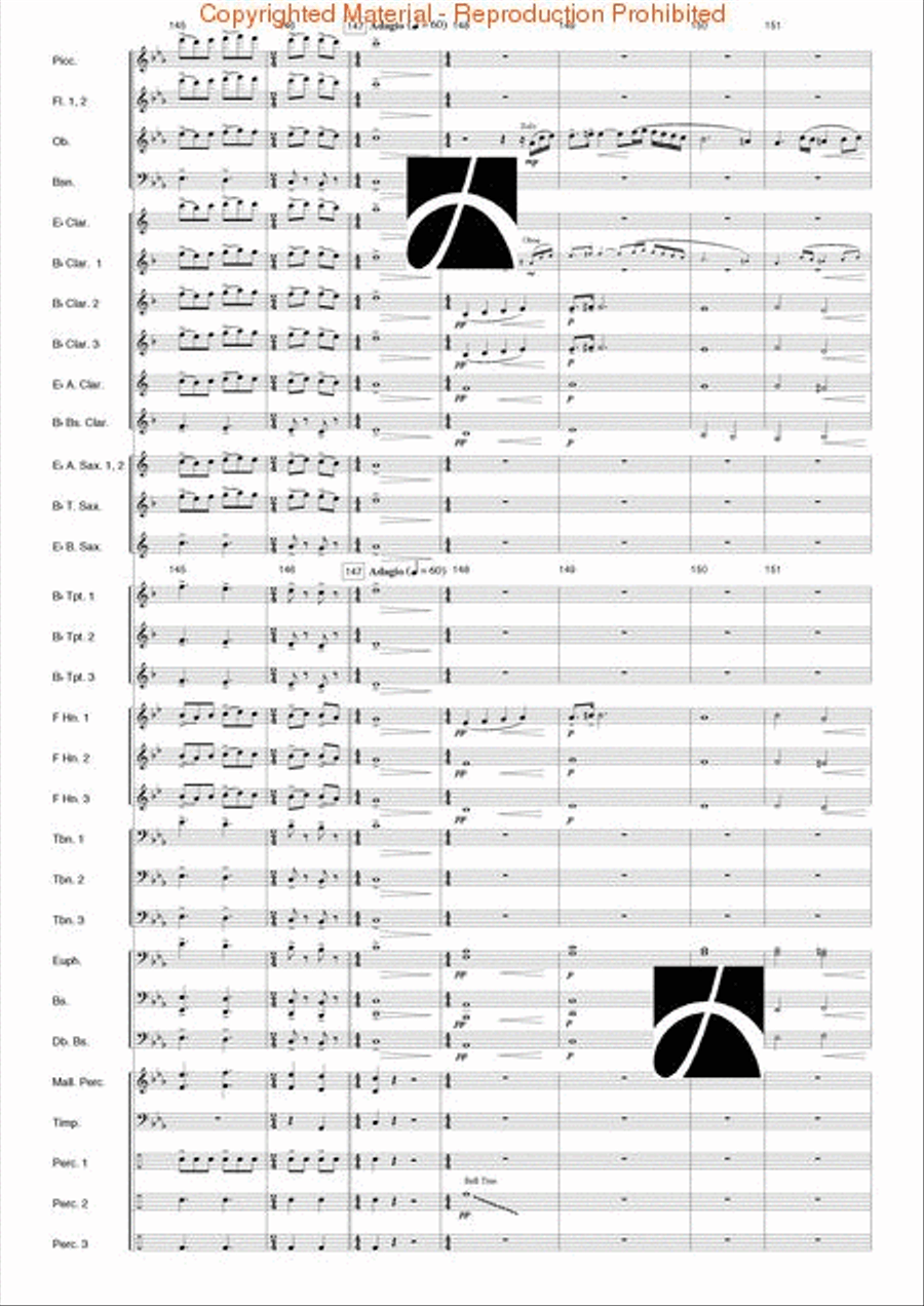 Virginia Concert Band scores gallery preview page 24