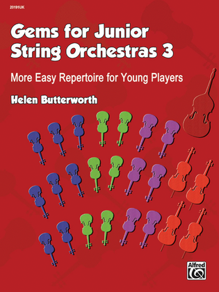 Book cover for Gems for Junior String Orchestras