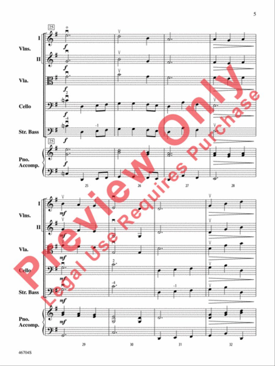 Carousel String Orchestra scores gallery preview page 6