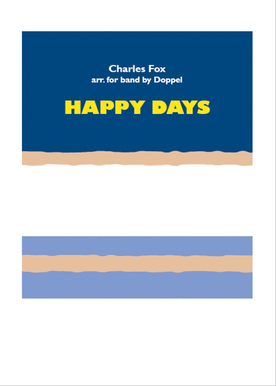 Happy Days Happy Days Marching Band scores gallery preview page 1
