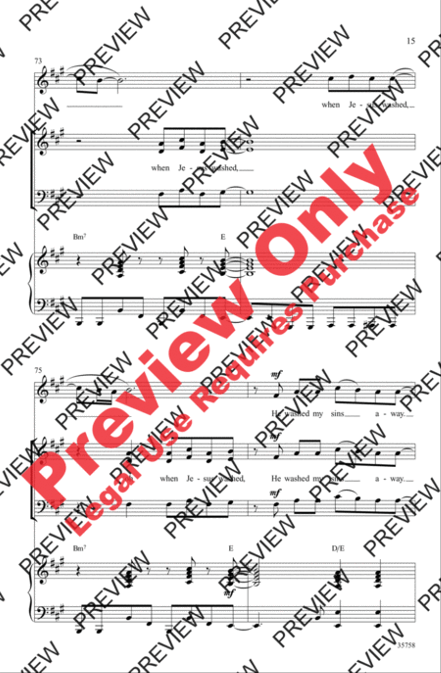 Oh Happy Day Oh Happy Day 3-Part scores gallery preview page 15