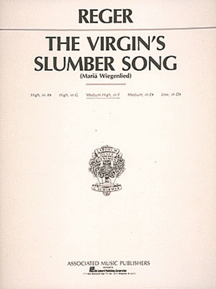 Book cover for Virgin's Slumber Song