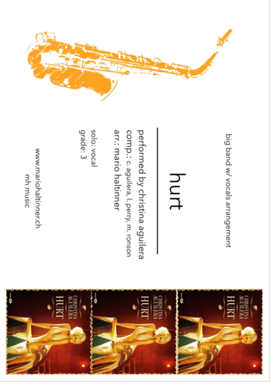 Hurt Hurt Jazz Ensemble scores gallery preview page 1
