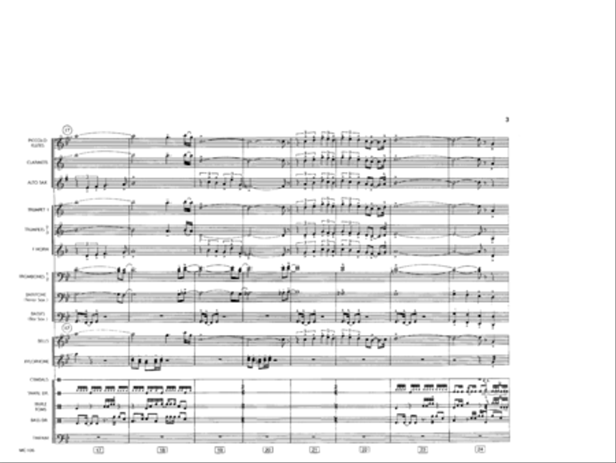 Spanish Fever Spanish Fever Marching Band scores gallery preview page 4