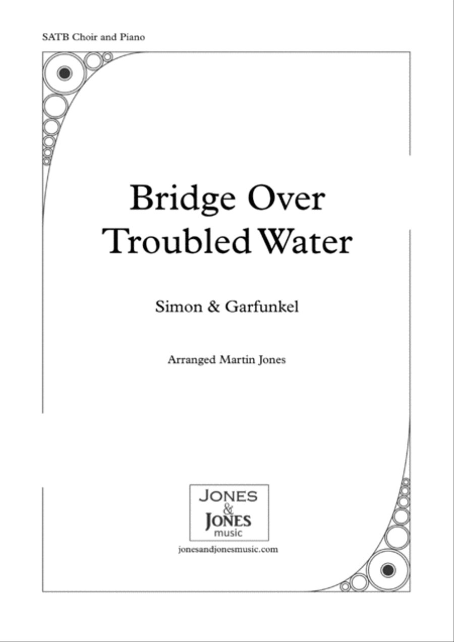 Bridge Over Troubled Water 4-Part scores gallery preview page 1