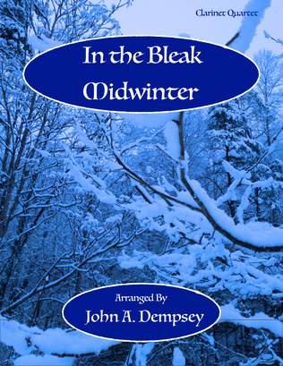 In the Bleak Midwinter (Clarinet Quartet)