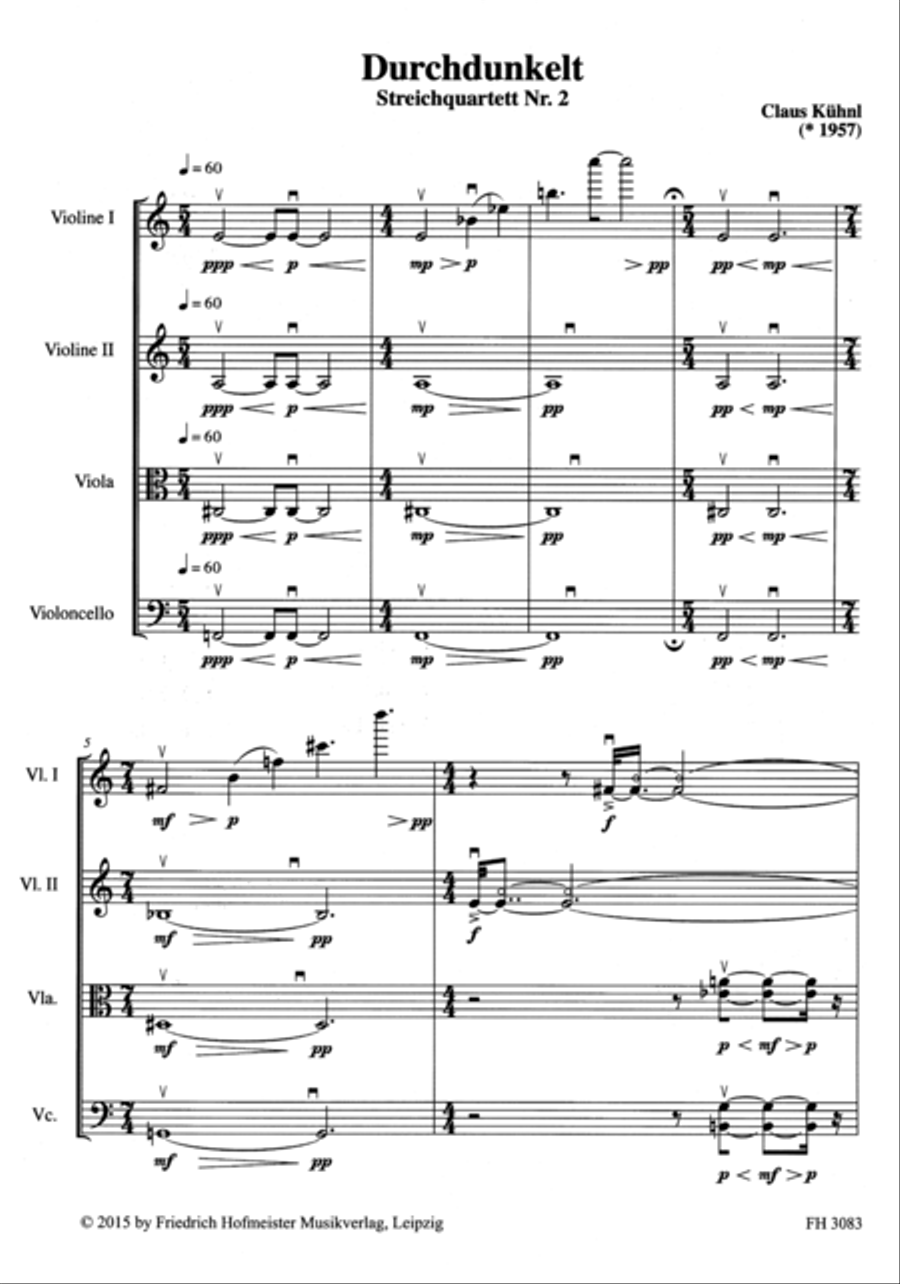Durchdunkelt String Trio scores gallery preview page 2