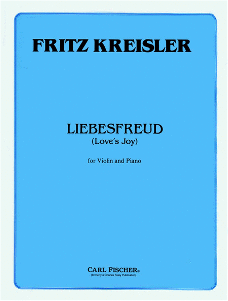 Liebesfreud Violin Solo scores gallery preview page 1