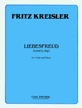 Book cover for Liebesfreud