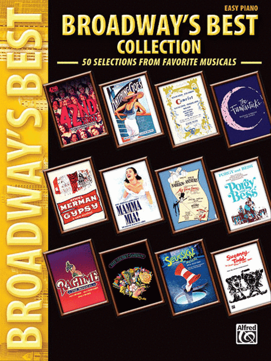 Broadway's Best Collection Easy Piano scores gallery preview page 1