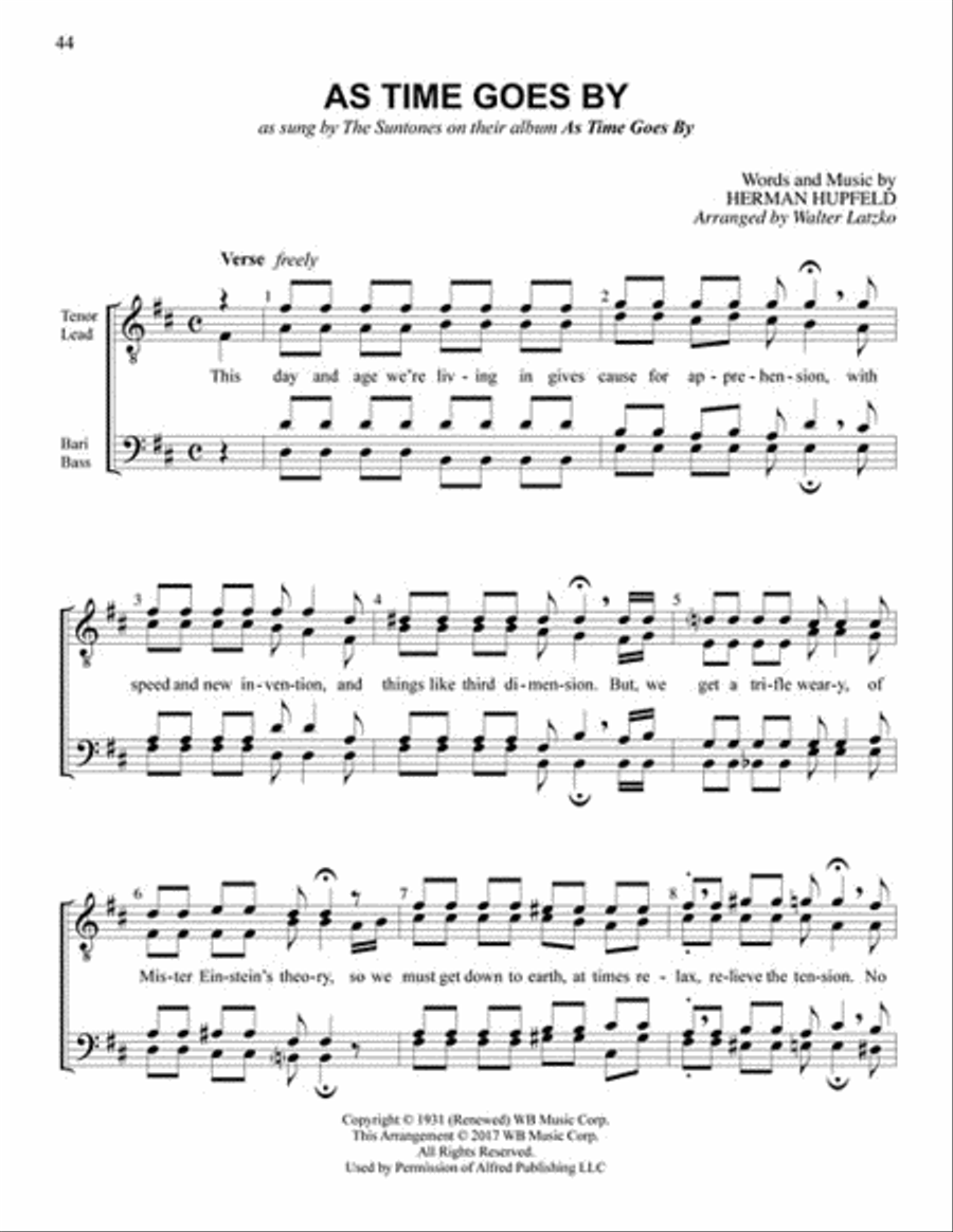Best of the Suntones Songbook TTBB scores gallery preview page 4