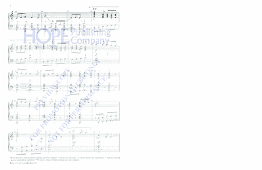 Bring a Torch, Jeanette Isabella 5-Octaves scores gallery preview page 4