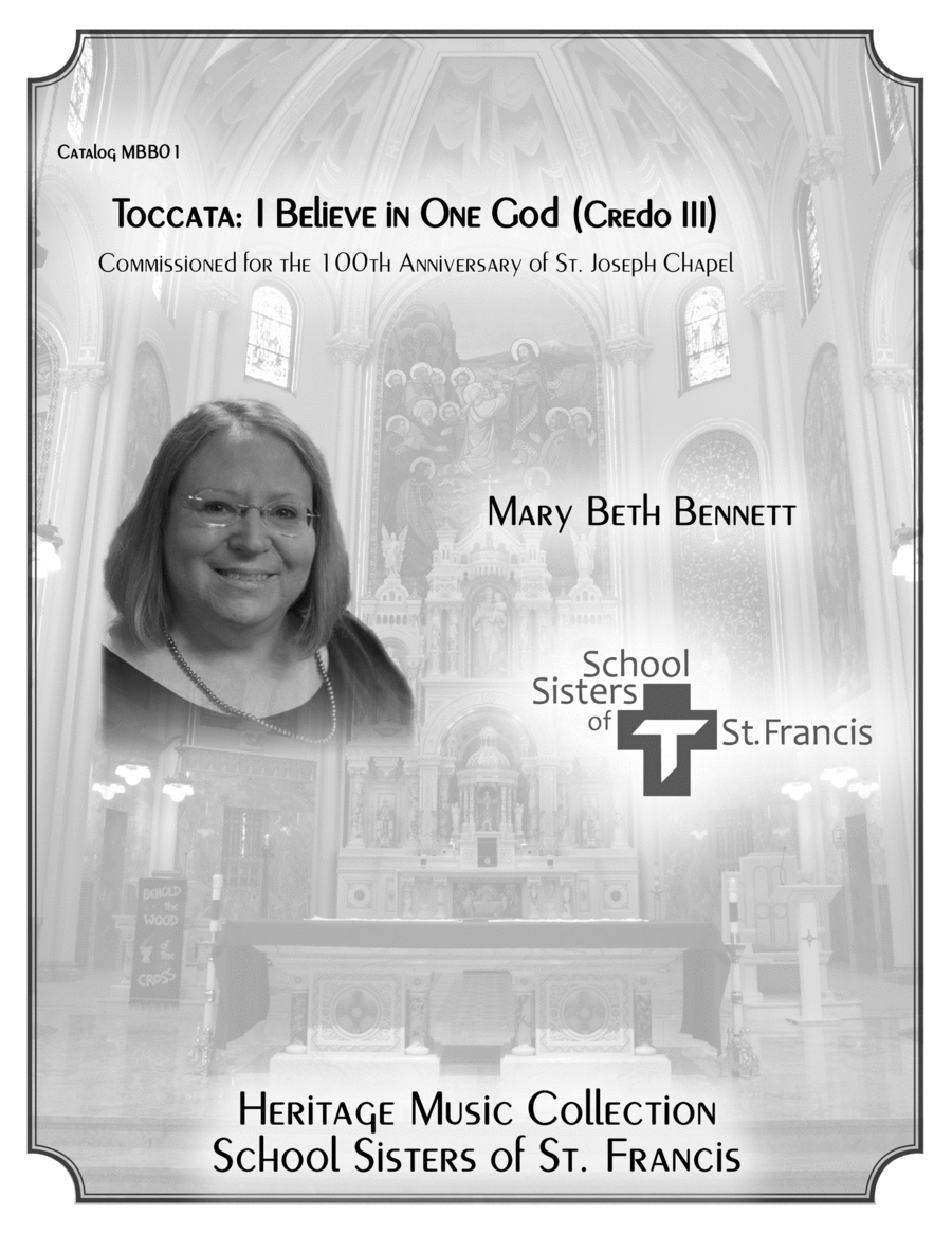 Toccata: I Believe in One God (Credo III) Organ Solo scores gallery preview page 1