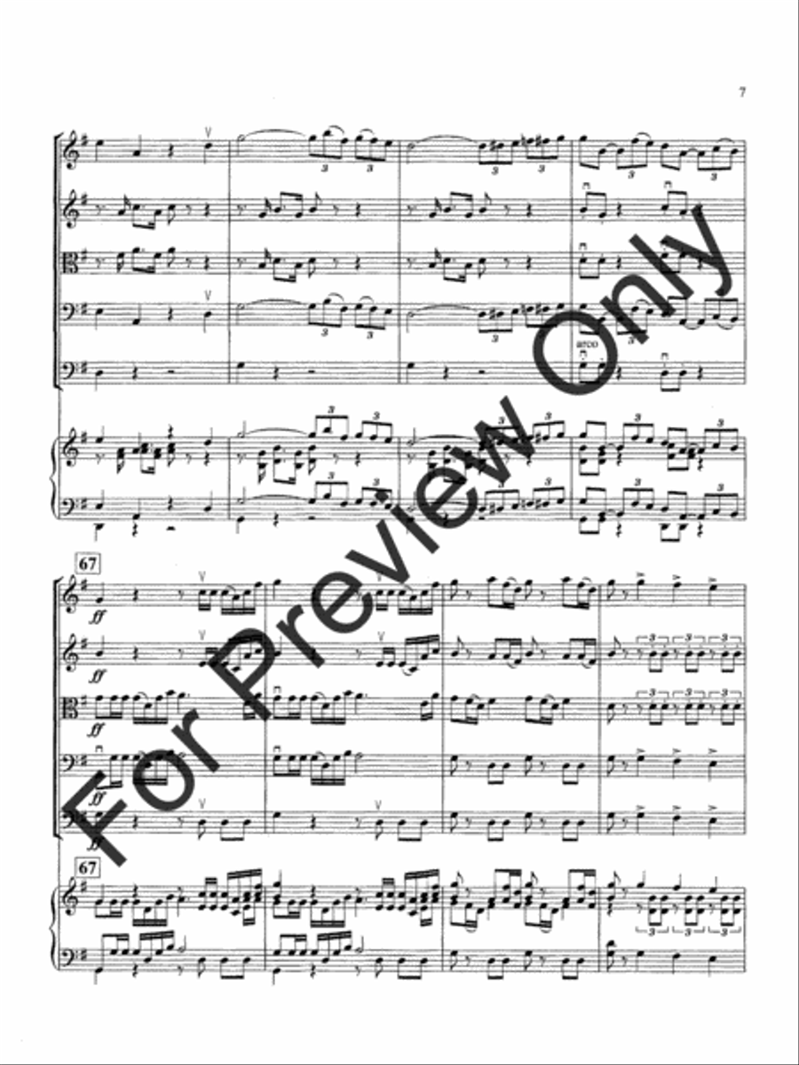 Coronation March (Score) String Orchestra scores gallery preview page 10