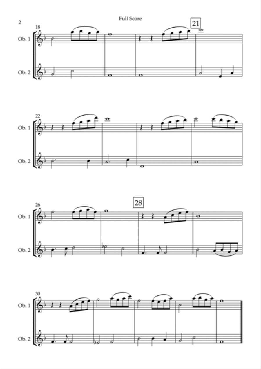 Beauty And The Beast Beauty And The Beast Woodwind Duet scores gallery preview page 2