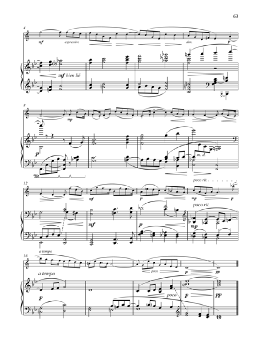 Le portrait de Daisy Hamilton B-Flat Clarinet scores gallery preview page 3