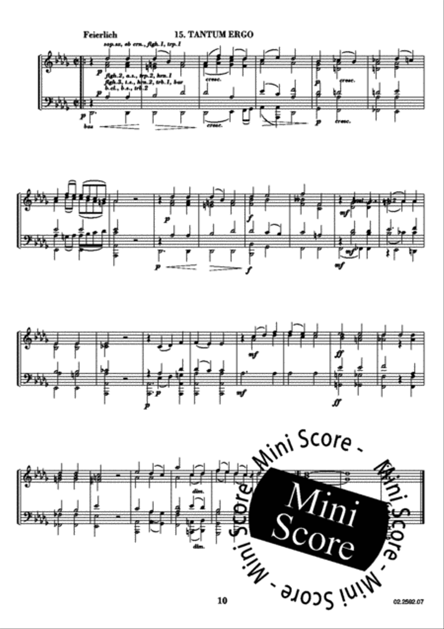 Motets for Band Motets for Band Fanfare Band scores gallery preview page 65