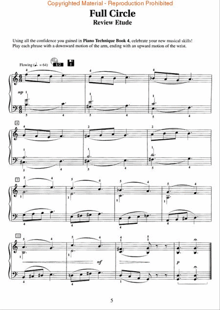 Piano Technique Book 5 Piano Technique Book 5 Piano Method scores gallery preview page 2