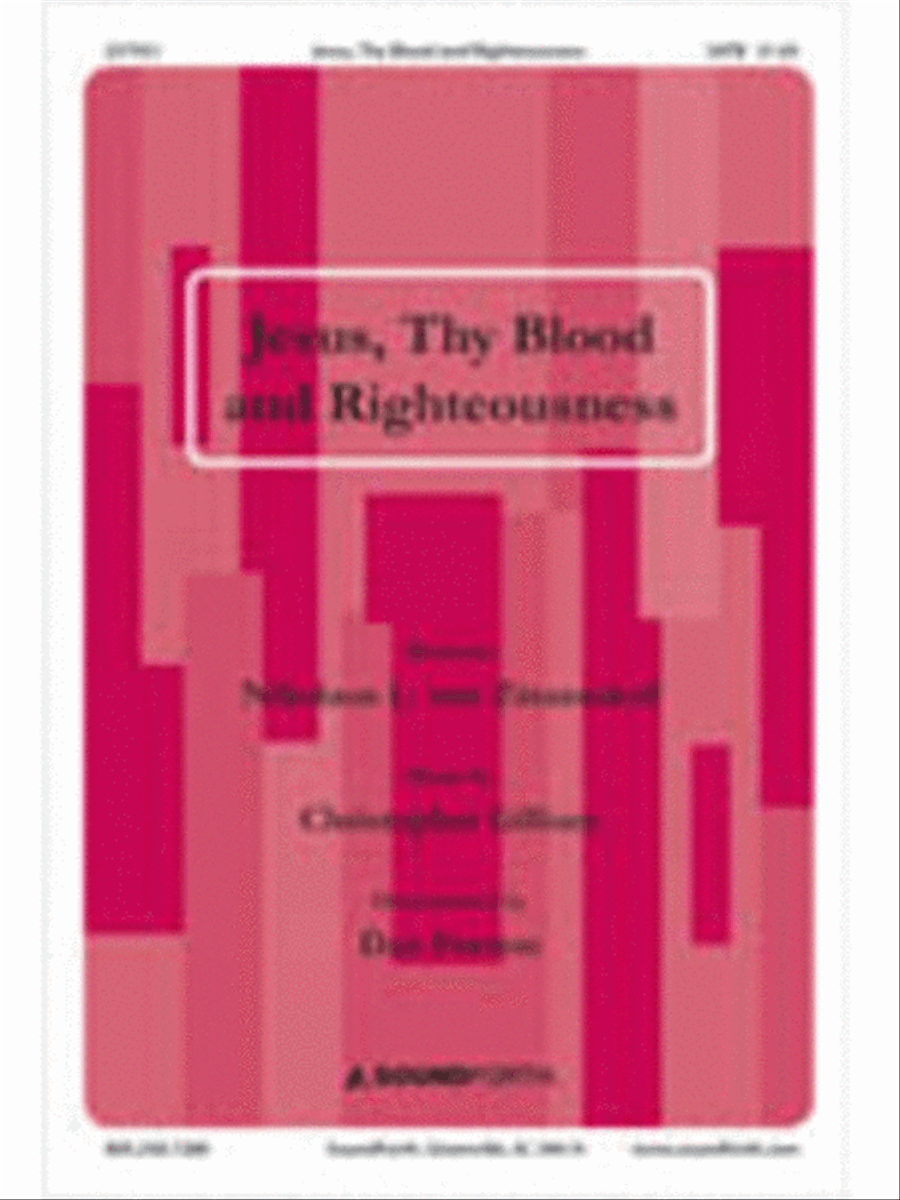 Jesus, Thy Blood and Righteousness 4-Part scores gallery preview page 1