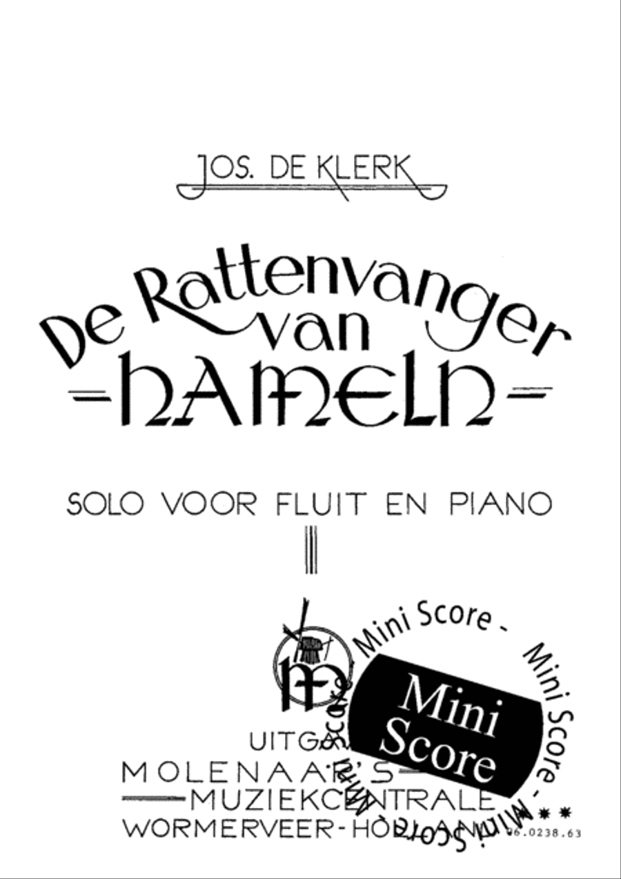 The Ratcatcher Flute Solo scores gallery preview page 3