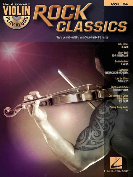 Rock Classics (Violin Play-Along Volume 24)