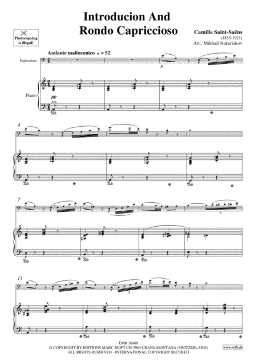 Introduction And Rondo Capriccioso image number null