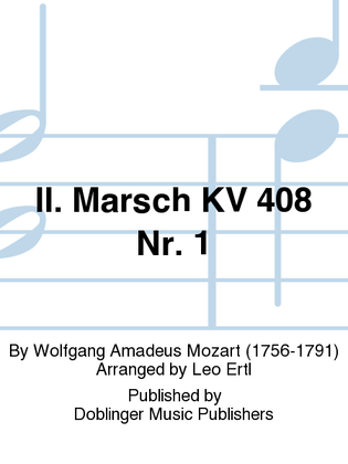 II. Marsch KV 408 Nr. 1