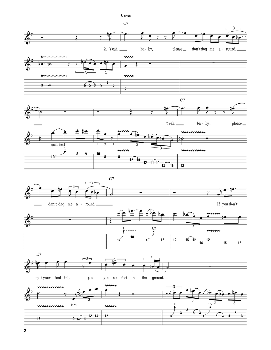 Mama Talk To Your Daughter Acoustic Guitar scores gallery preview page 2