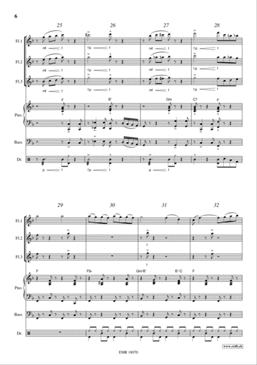 Swanee Flute scores gallery preview page 6