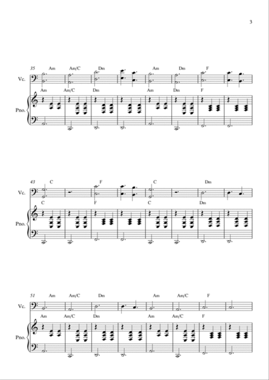 La Valse D'amelie Piano scores gallery preview page 3