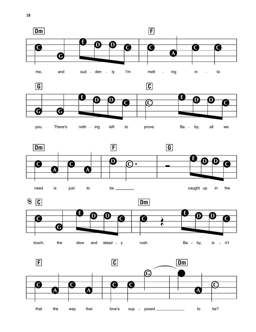 Breathe Electronic Keyboard scores gallery preview page 3