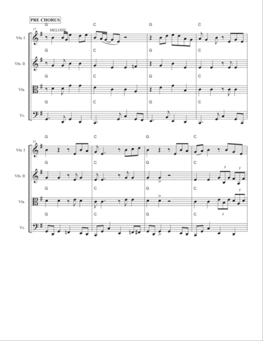 How Sweet It Is (to Be Loved By You) String Trio scores gallery preview page 3