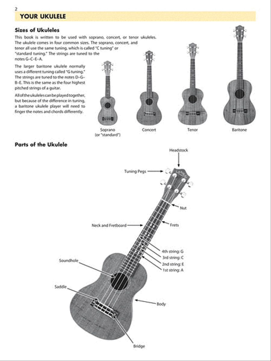 Essential Elements for Ukulele – Method Book 1 Ukulele scores gallery preview page 3