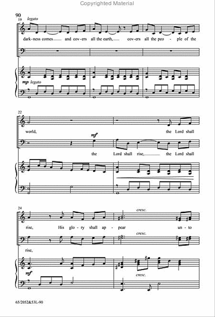 The Heart of Christmas - SATB Score with Performance CD 4-Part scores gallery preview page 23