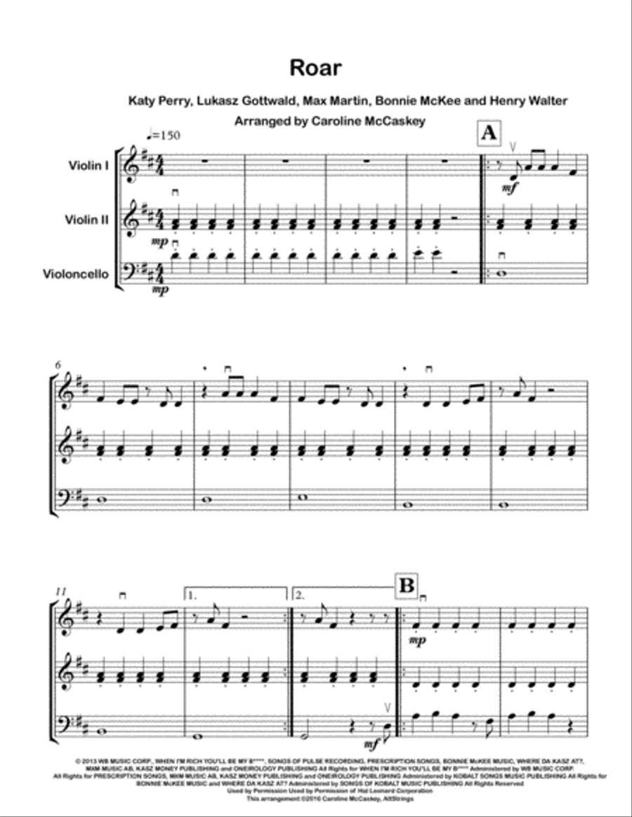 Roar String Trio scores gallery preview page 2