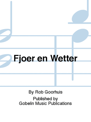Book cover for Fjoer en Wetter