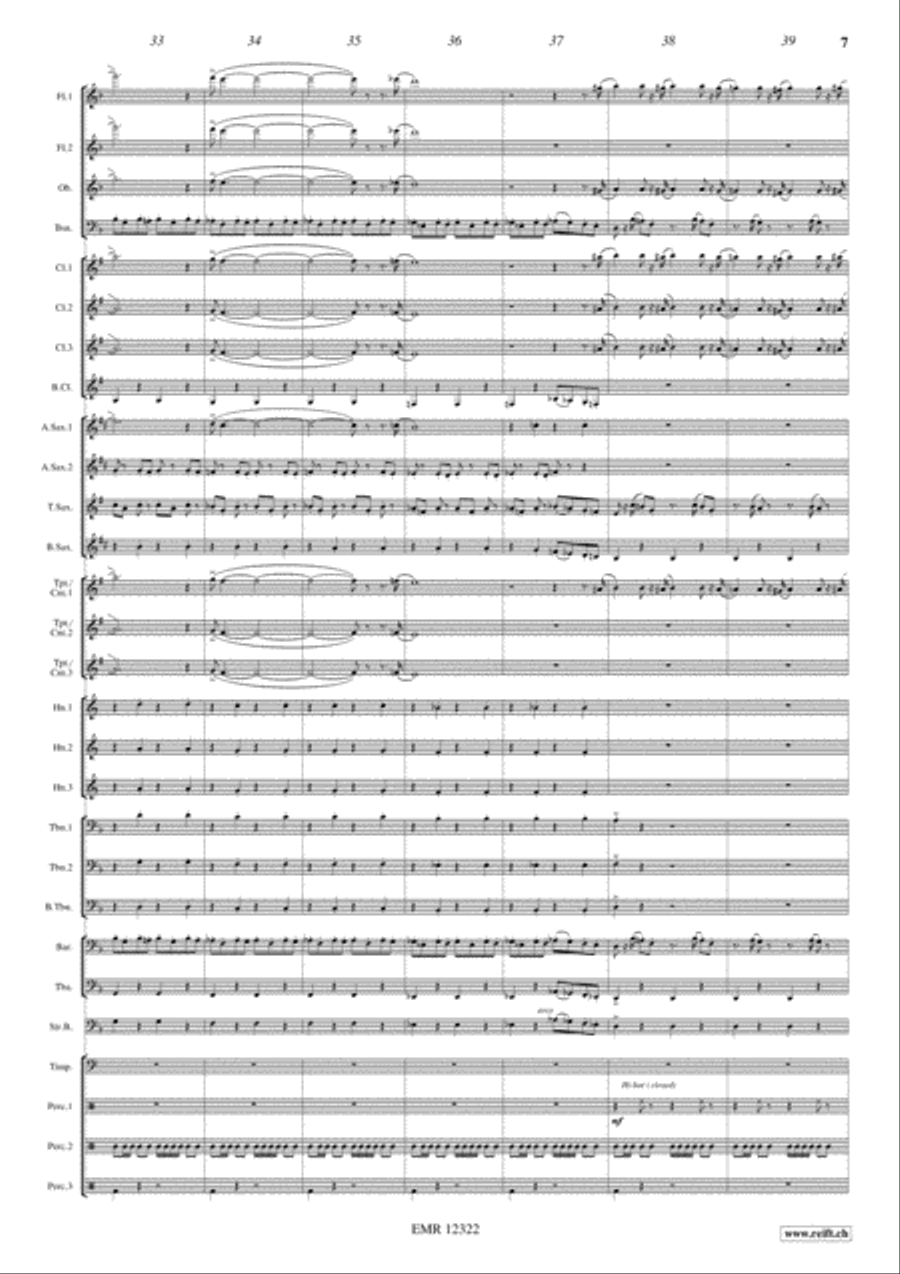 Sherlock Holmes Concert Band scores gallery preview page 7