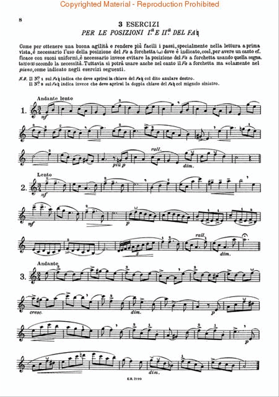 Raccolta di Studi Oboe scores gallery preview page 3