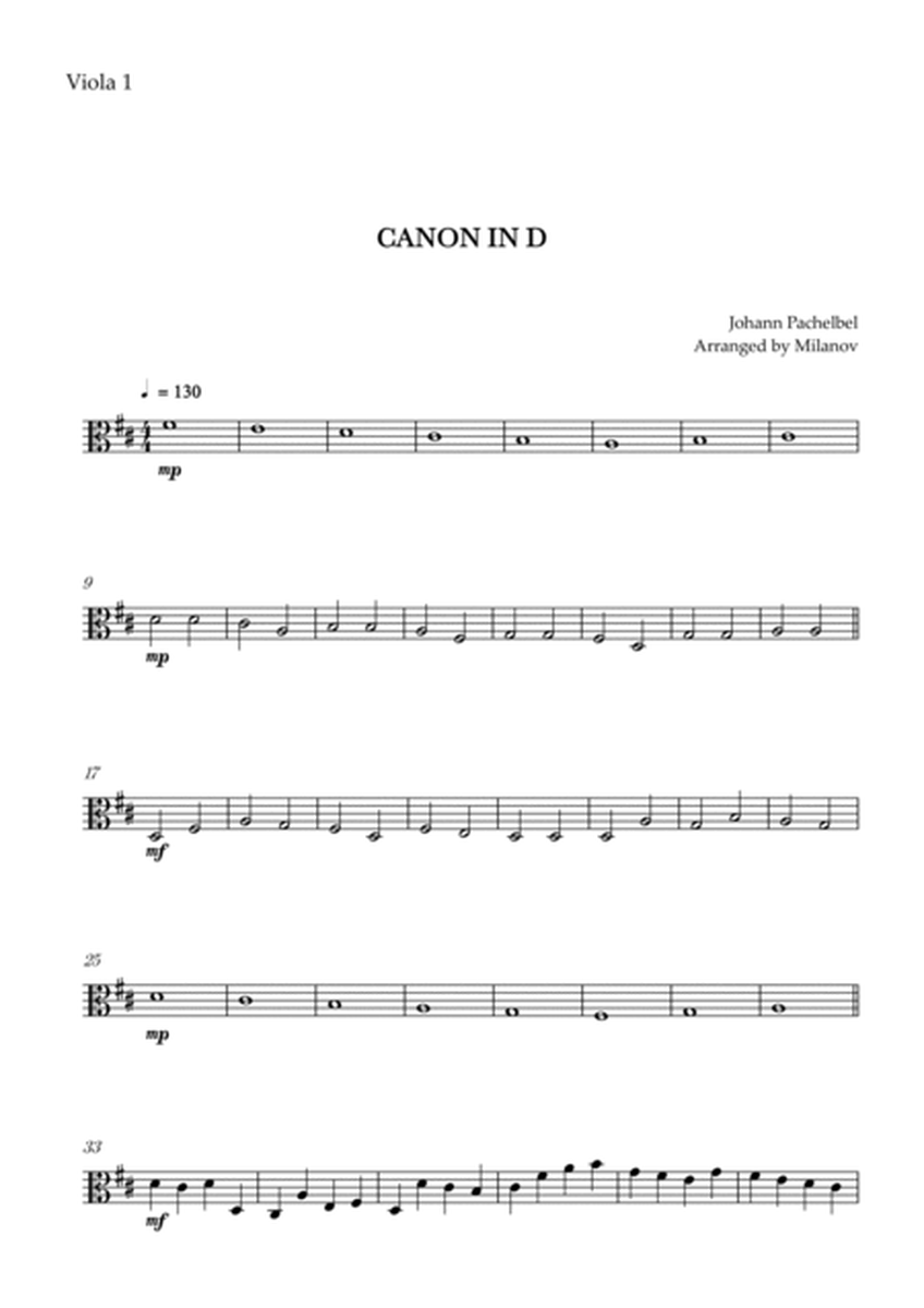 Canon in D | Pachelbel | Viola Duet image number null
