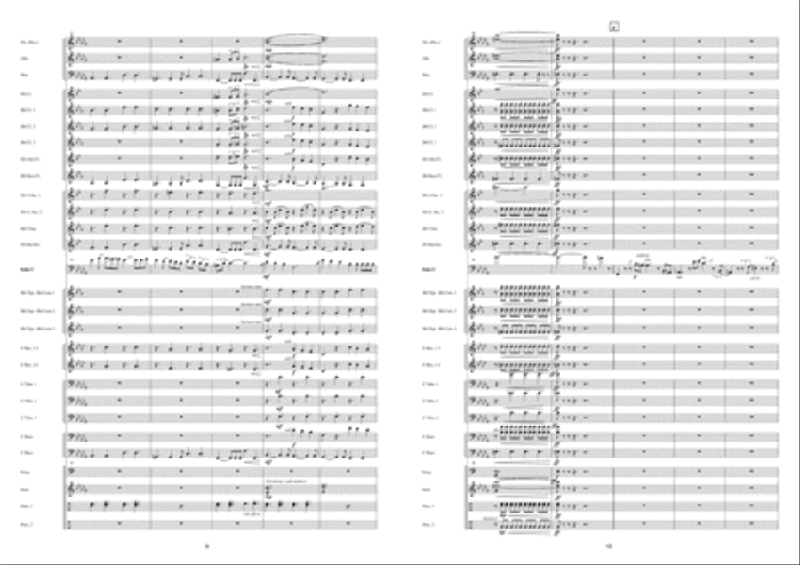 Dear Frog Fanfare Band scores gallery preview page 6